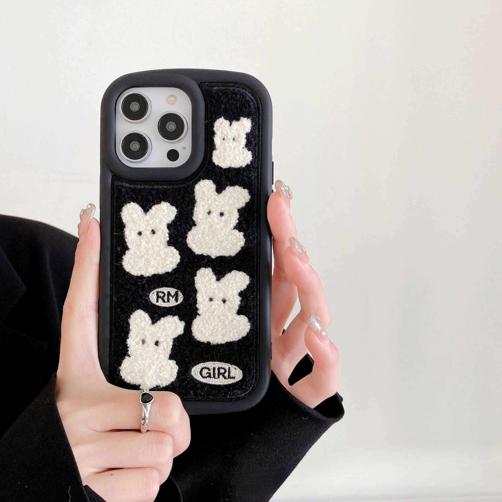 Wholesale TPU Rabbit Plush Phone Cases